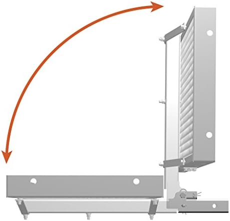 CURT 18100 Tray-Style Trailer Hitch Cargo Carrier, 500 lbs. Capacity, 60-Inch x - Image 4