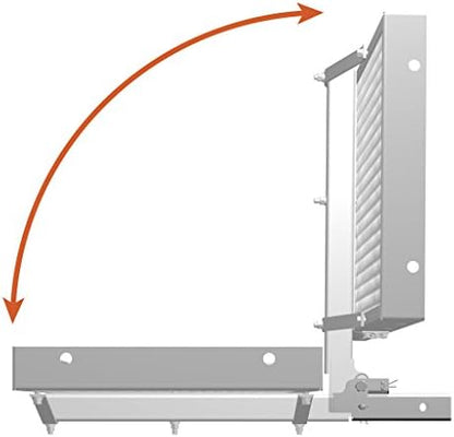 CURT 18100 Tray-Style Trailer Hitch Cargo Carrier, 500 lbs. Capacity, 60-Inch x - Image 4