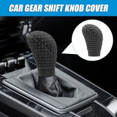 Car Gear Shift Knob Cover, Gear Shift Knob Cover Car Protect Accessories - Image 3