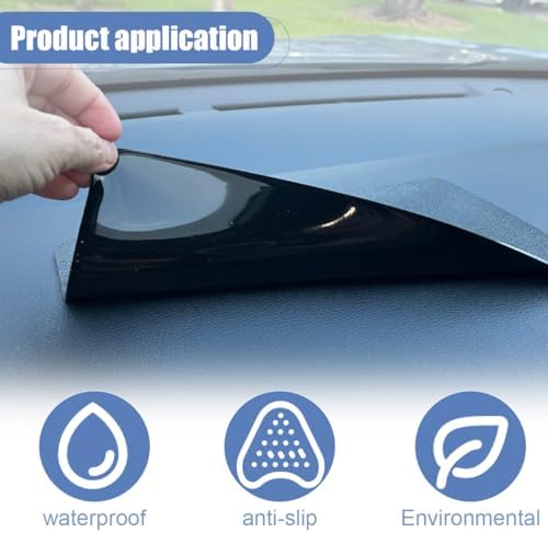 ZIMISI Car Dashboard Anti-Slip Mat, 10.6" x 5.9" Multifunctional Gripping Pad - Image 4
