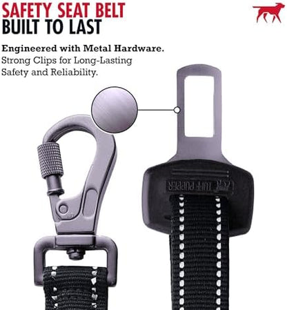 Tuff Pupper Dog Seat Belt | Adjustable Length Dog Seatbelt Restraint | - Image 7