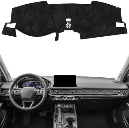 Dashboard Cover Dash Mat Fit for Ho-nda Civic 2022-2024, Car Dash Board Mat by KEYOOG