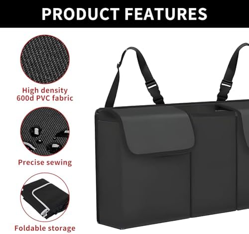 Car Trunk Organizer, Backseat Hanging Large Storage - Image 6