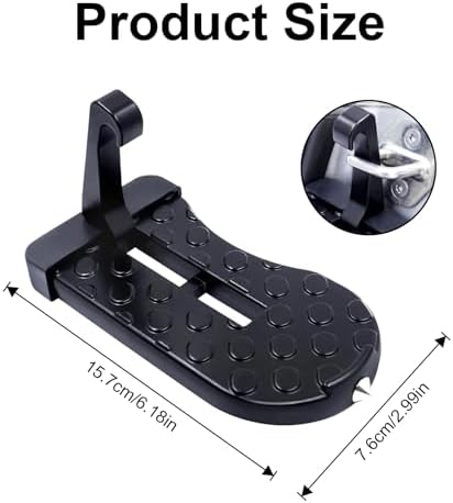 Car Door Step, Heavy Duty Aluminum Roof Rack Latch Hook - Image 2