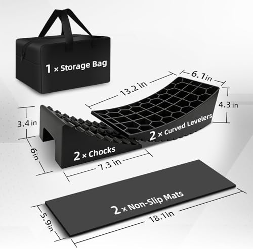 ROBLOCK RV Leveling Blocks Up to G.V.W 35000 LBS, Camper Leveling Blocks - Image 2