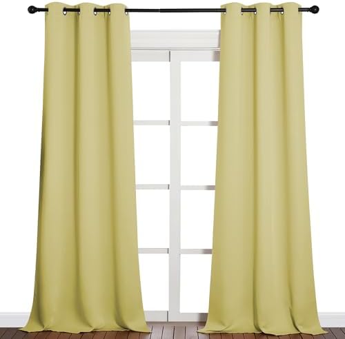 NICETOWN Patio Glass Door Blackout Curtains - Image 2