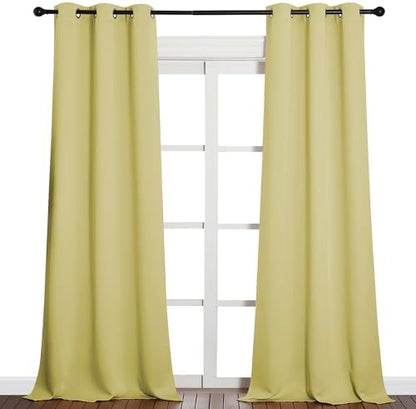 NICETOWN Patio Glass Door Blackout Curtains - Image 2