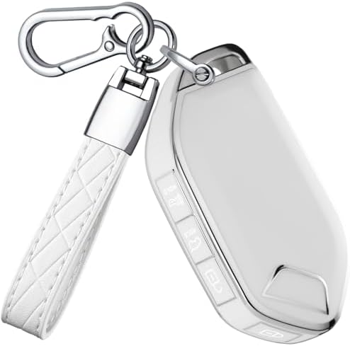 for Kia Key Fob Cover with Keychain by Unknown