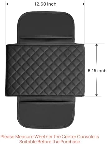 JOYTUTUS Center Console Cover for SUV Sedan, Thick Arm Rest Pad - Image 2