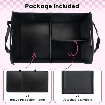 Car Trunk Organizer, 72L Large Capacity Waterproof Auto Storage Organizer - Image 5