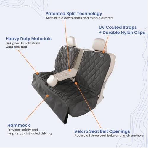 4Knines Dog Rear Seat Cover for Fold Down Seats - Image 3
