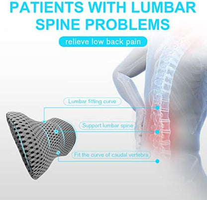 Lumbar Support Pillow for Office Chair, Memory Foam Lumbar Pillow for Lower - Image 5