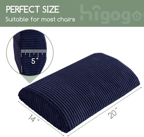 HIGOGOGO Lumbar Support Pillow for Recliner Chair/Accent Chair/Couch, Large - Image 2