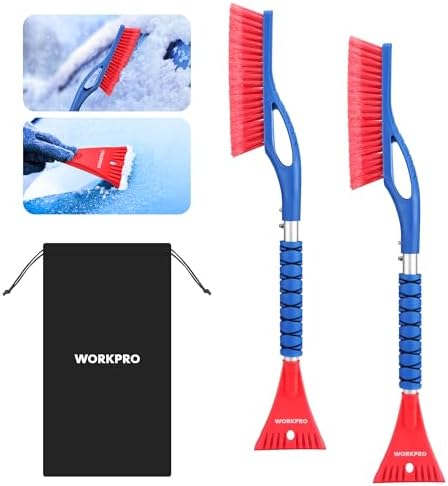 WORKPRO 27" Snow Brush and Ice Scraper by WORKPRO