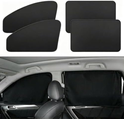 Car Sunshade, Car Privacy Window Shade, 100% Block Light by MZQZM