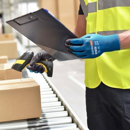 KAYGO Safety Work Gloves, PU Coated, 2-Finger Touchscreen - Image 6
