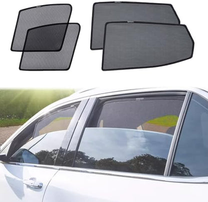 Car Magnetic Sun Protection Curtain 5PCS Suitable by BoxCheer