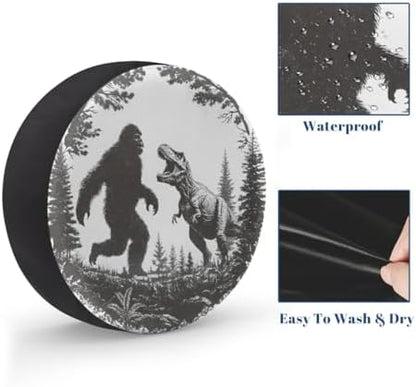 Bigfoot Spare Tire Cover Waterproof Dust-Proof Spare Wheel Covers - Image 4