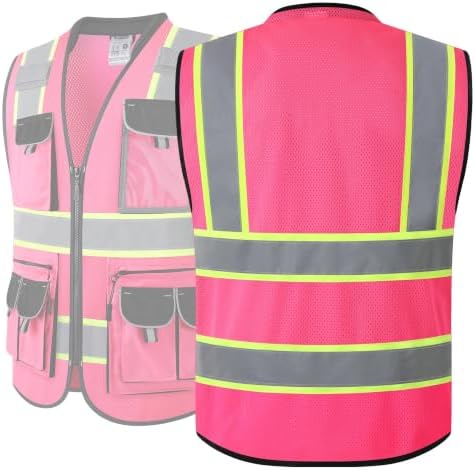 JKSafety Reflective Safety Vest - Image 2