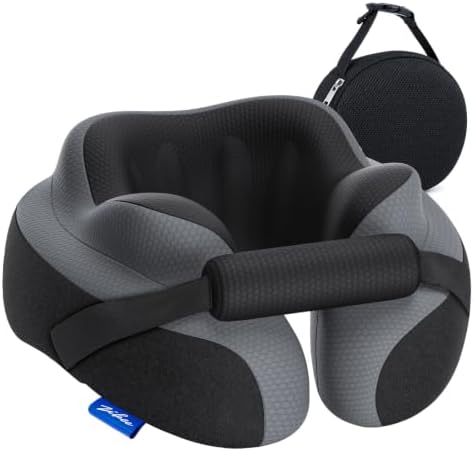 ZIKEE Travel Pillow for Airplane, Adjustable Chin Support for Stable Sleep by ZIKEE