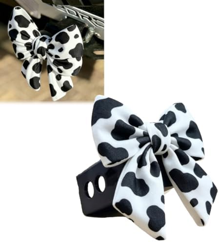 Bow Hitch Cover for Standard 2 Inch Receiver, Chunky Bow Trailer Hitch Plug by Unknown