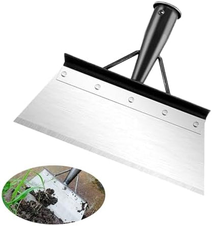 Multifunctional Garden Cleaning Shovel, Heavy Duty Steel Flat Shovel by FellibayDirect