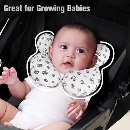 KAKIBLIN Baby Neck Pillow, Baby Head Support Pillow, Infant Neck Pillow - Image 4