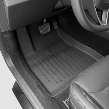 SUPER LINER Tesla Model 3 Floor Mats 2021 2022 2023 All-Weather TPE 6Pcs - Image 2