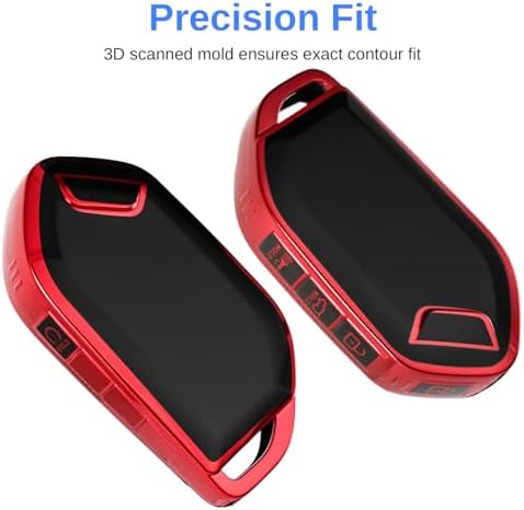 for Kia Key Fob Cover with Keychain - Image 3