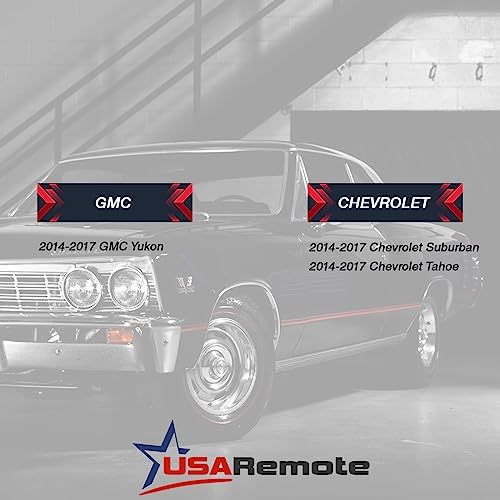 Key Fob Shell Case Replacement for 2014-2017 Chevy Tahoe Suburban GMC Yukon - Image 5