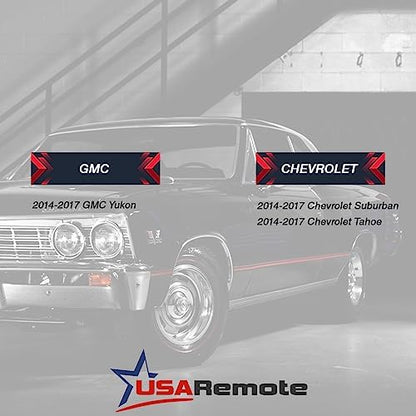 Key Fob Shell Case Replacement for 2014-2017 Chevy Tahoe Suburban GMC Yukon - Image 5