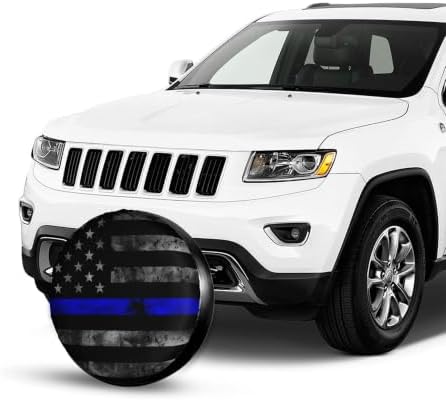 American Flag Spare Tire Cover, Universal Waterproof & Dustproof Wheel - Image 3