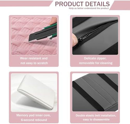 Car Armrest Cushion, 12.2"x8.3" Memory Foam Console Pad - Image 5