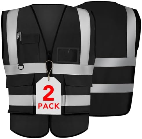 XPCARE Reflective Safety Vests For Women Men, High Visibility Security Vest by XPCARE