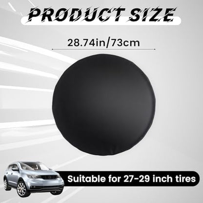 Car Spare Tire Cover, Waterproof Vehicle Spare Wheel Cover Protectors Dustproof - Image 2