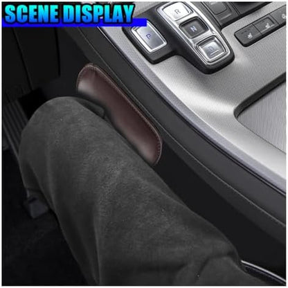 Craedli 2PCS Car Door Armrest Pads, Leather Memory Foam Knee Cushion Pad - Image 5