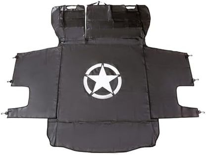SUNPIE Trunk Mat for Pet Dog for Jeep Wrangler JK/JL 4 Doors 2007-2026 by SUNPIE