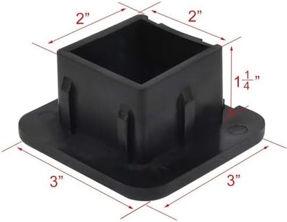 2 Inch Trailer Hitch Cover, Rubber Receiver Tube Hitch Plug - Image 3