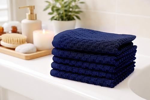 COTTON CRAFT Euro Spa Waffle Wash Cloth - Image 2