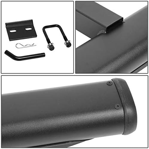 Auto Dynasty Universal 26 Inches Black Powder Coated Oval Rear Tow Hitch Step - Image 4