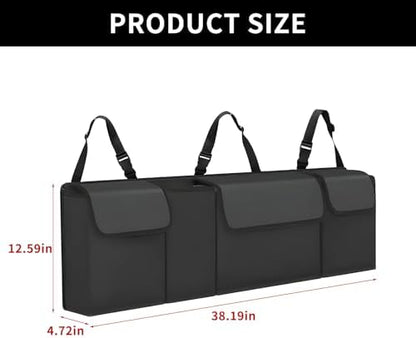 Car Trunk Organizer, Backseat Hanging Large Storage - Image 2