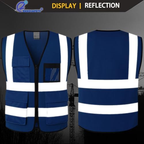 Hi Vis Reflective Safety Vest for Men Women - Image 5