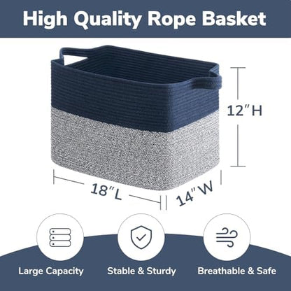 Goodpick 50L Large Woven Storage Basket - Image 3