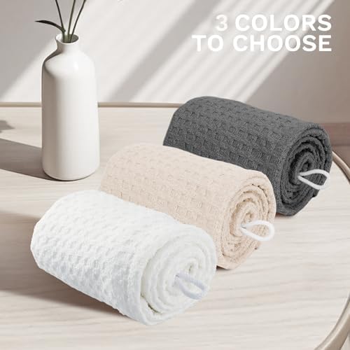 MaopaoBeauty Hair Towel Terry Cloth Absorbent Dry Anti Frizz Twist Plopping - Image 5