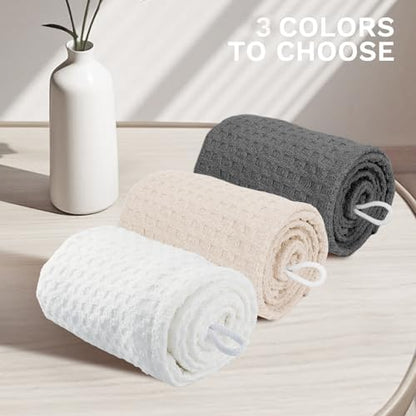 MaopaoBeauty Hair Towel Terry Cloth Absorbent Dry Anti Frizz Twist Plopping - Image 5