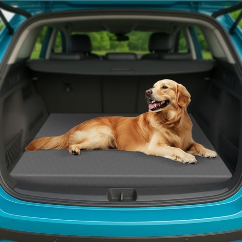 Car Dog Bed for Trunk, Non-Slip SUV Cargo Liner for Dogs by ESCRODOI-Fromcourttotrailpackinperformance