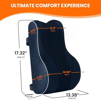 CloudBliss Lumbar Support Pillow, Memory Foam - Image 6