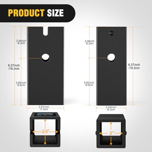 Nilight Trailer Hitch Adapter Reducer Extender Converter Sleeve Set | 3 to - Image 2