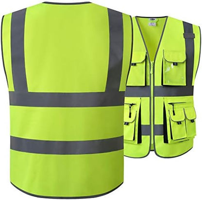 JKSafety Hi Vis Safety Vest for Men Women - Image 5