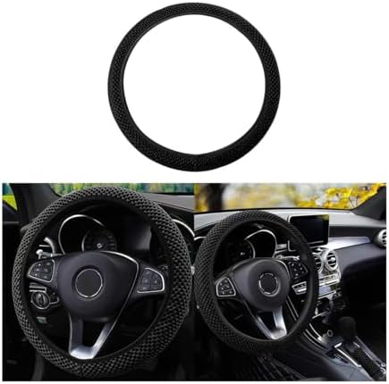 Moly Magnolia 15 Inch Steering Wheel Cover, Microfiber Ice Silk by Moly+Magnolia